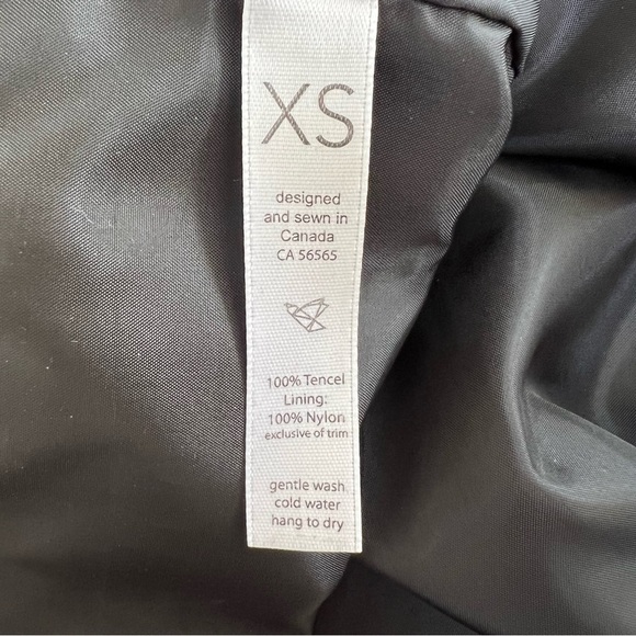 Eve and Enoch Black Tencel Dress - Size XS - Picture 7 of 7